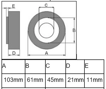 Coil, magnetic-clutch compressor (671095)