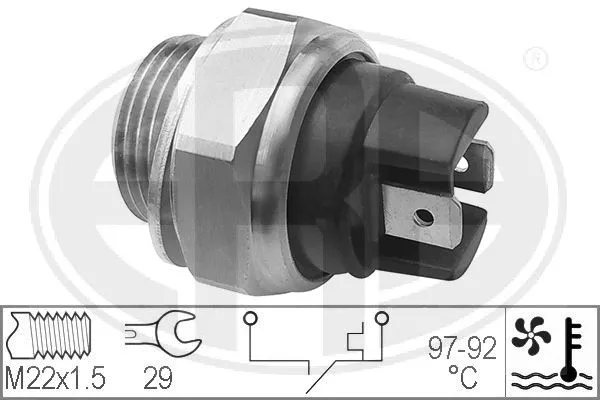 Temperature Switch, radiator fan (330269)