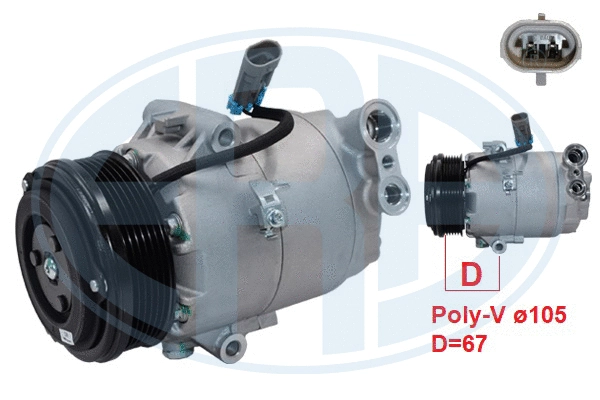 Compressor, air conditioning (670161)