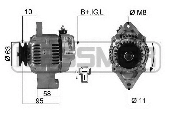 Alternator (210279A)
