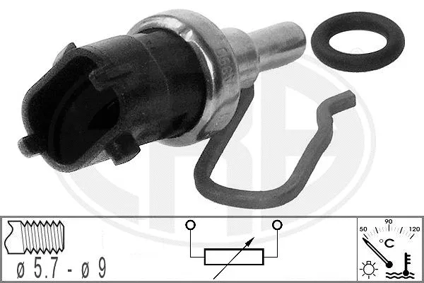 Sensor, coolant temperature (330777)