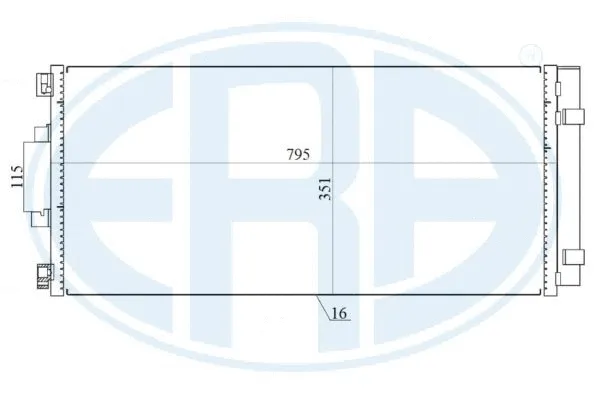 Condenser, air conditioning (667157)