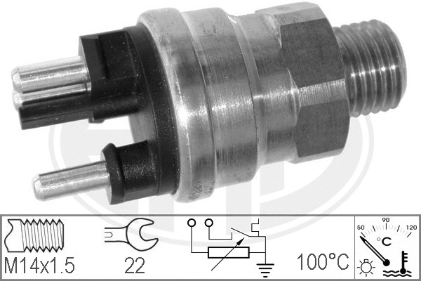 Sensor, coolant temperature (330149)