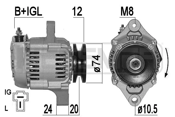 Alternator (209513A)
