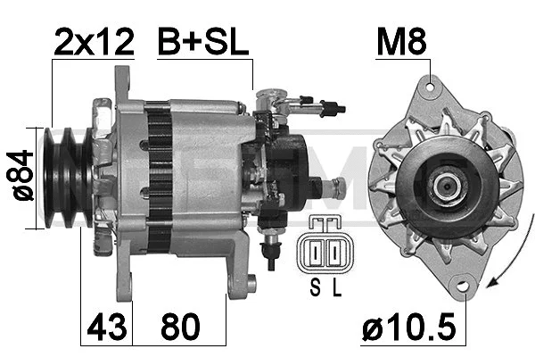 Alternator (210104A)