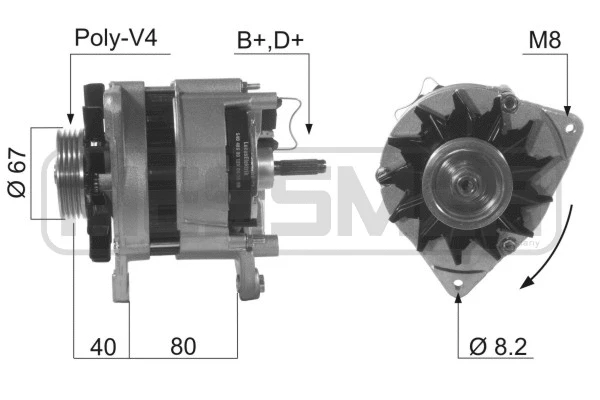 Alternator (210185A)