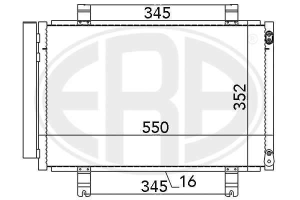 Condenser, air conditioning (667075)