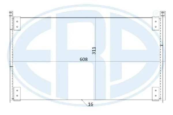 Condenser, air conditioning (667250)