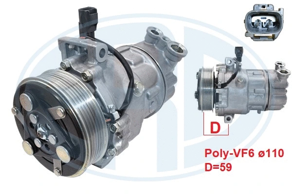 Compressor, air conditioning (670189)