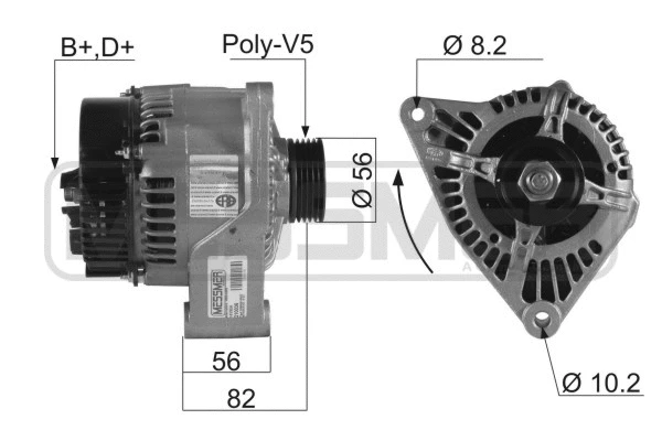 Alternator (210036R)