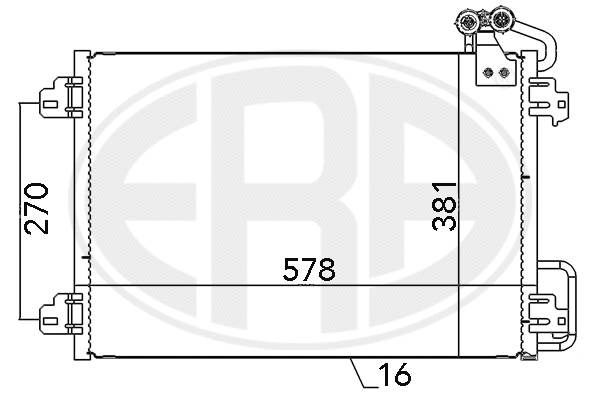 Condenser, air conditioning (667127)