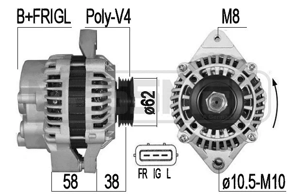 Alternator (209540A)