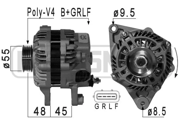 Alternator (210997A)