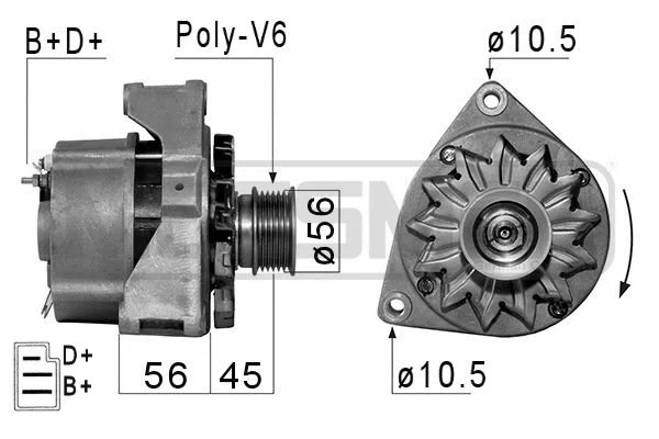 Alternator (210014A)