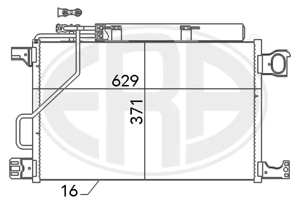 Condenser, air conditioning (667105)