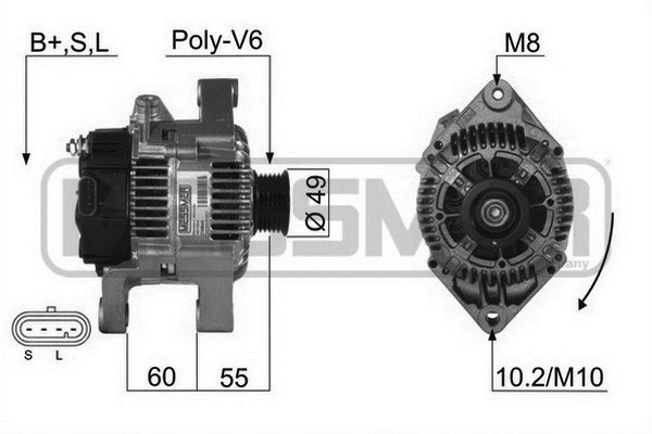 Alternator (210540R)