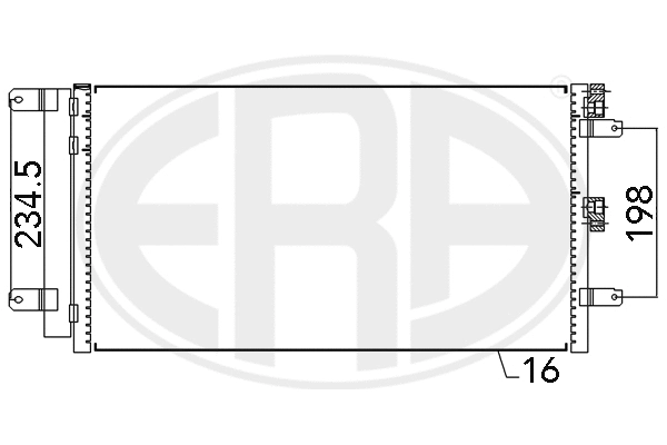 Condenser, air conditioning (667109)