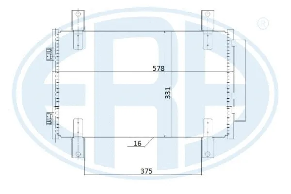 Condenser, air conditioning (667240)
