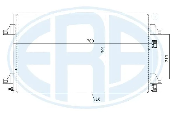 Condenser, air conditioning (667162)