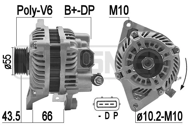 Alternator (209405A)