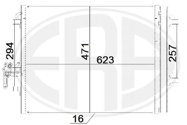 Condenser, air conditioning (667203)