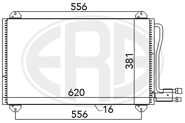 Condenser, air conditioning (667055)