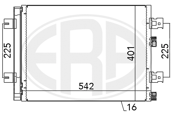 Condenser, air conditioning (667130)