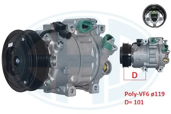 Compressor, air conditioning (670037)