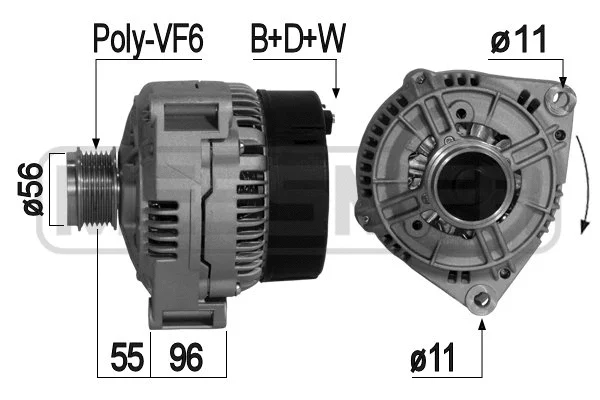 Alternator (209094A)