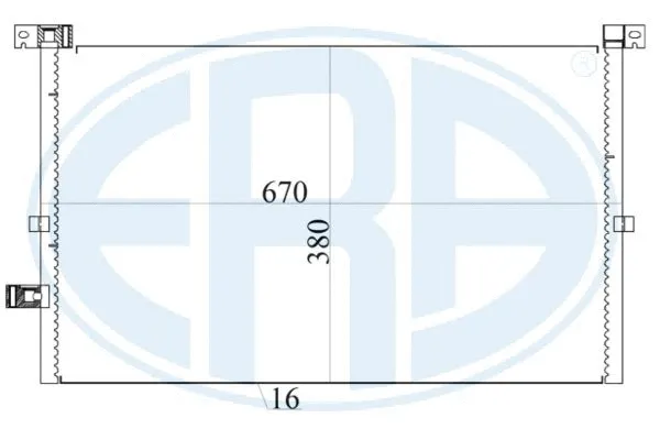 Condenser, air conditioning (667163)