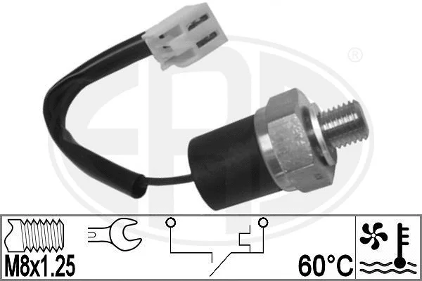 Temperature Switch, radiator fan (330847)