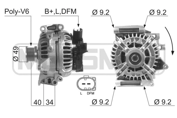 Alternator (210133A)