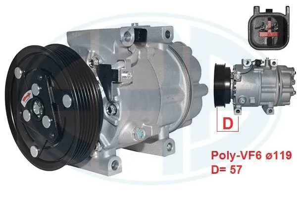 Compressor, air conditioning (670073)