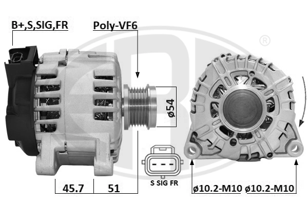 Alternator (209682A)