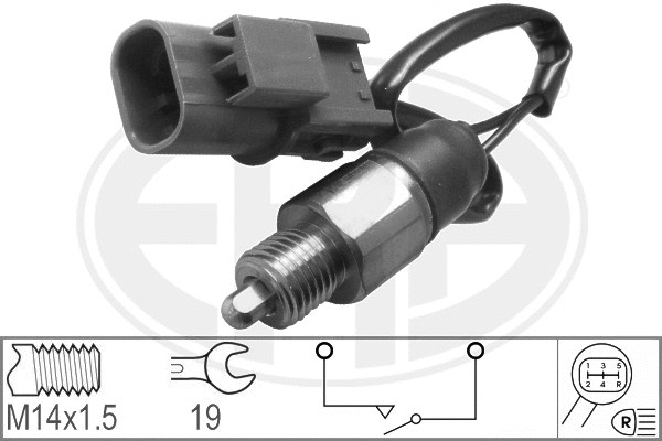 Switch, reverse light (330254)
