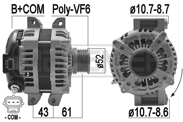 Alternator (209465A)