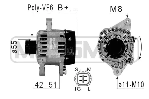 Alternator (210858)