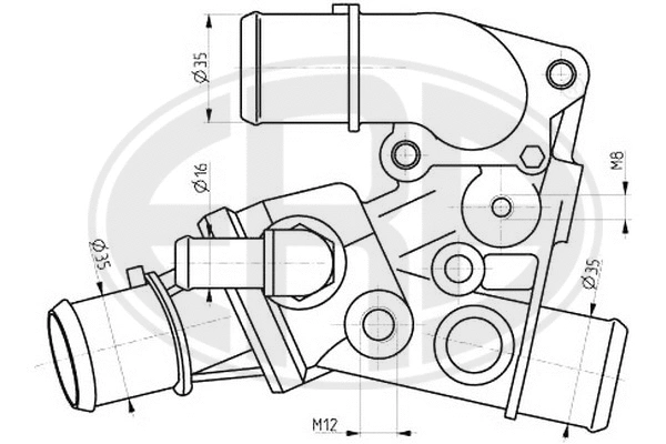 Thermostat, coolant (350304)