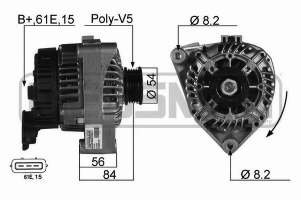 Alternator (210084R)