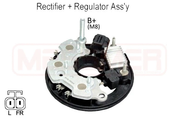 Rectifier, alternator (215944)