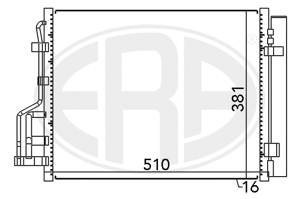 Condenser, air conditioning (667122)