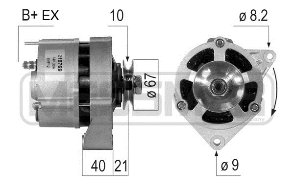 Alternator (210769A)