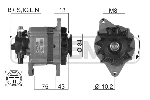 Alternator (210289R)