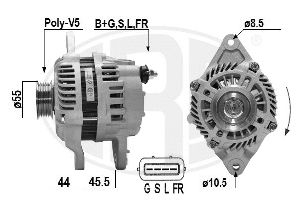 Alternator (209644A)