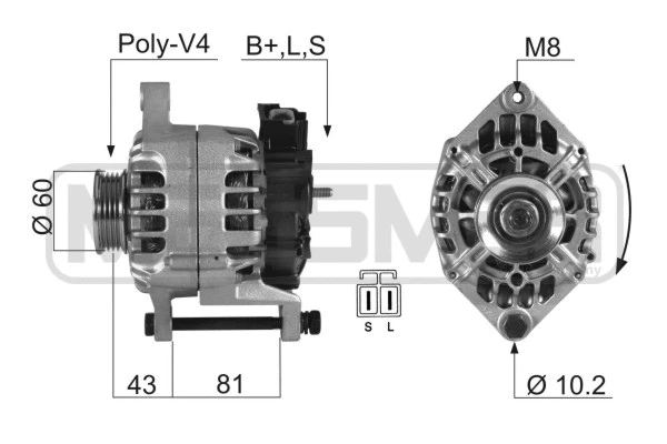 Alternator (210391A)