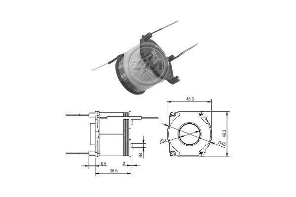 Solenoid Switch, starter (ZM241993)
