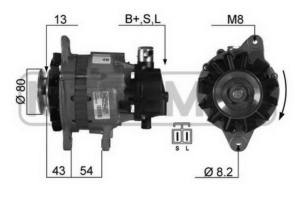 Alternator (210281A)