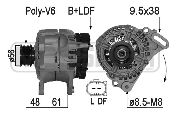 Alternator (209157A)