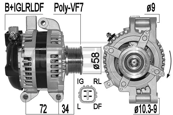 Alternator (209534A)