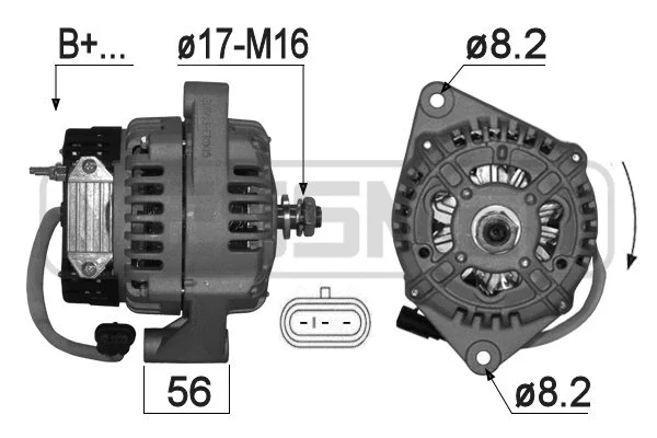 Alternator (210993A)